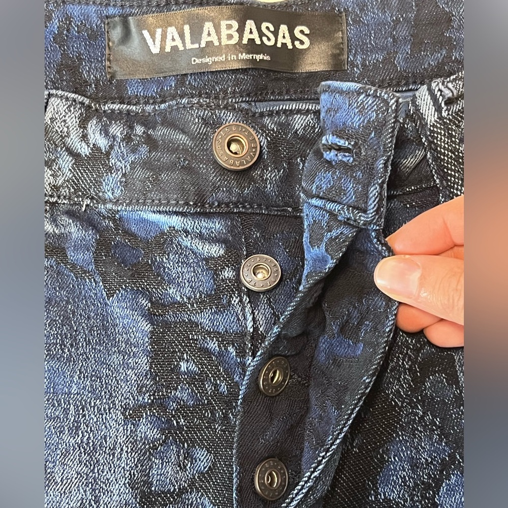 VALABASAS | MENS DENIM RANGER BAGGY DENIM JEAN VINTAGE BLUE DYEING 36 - Picture 13 of 16